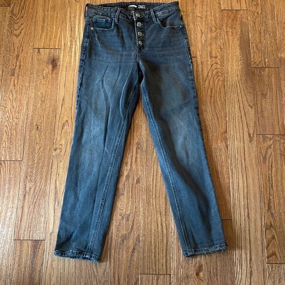 Old Navy power straight high rise button fly jeans size 8 - Picture 11 of 11